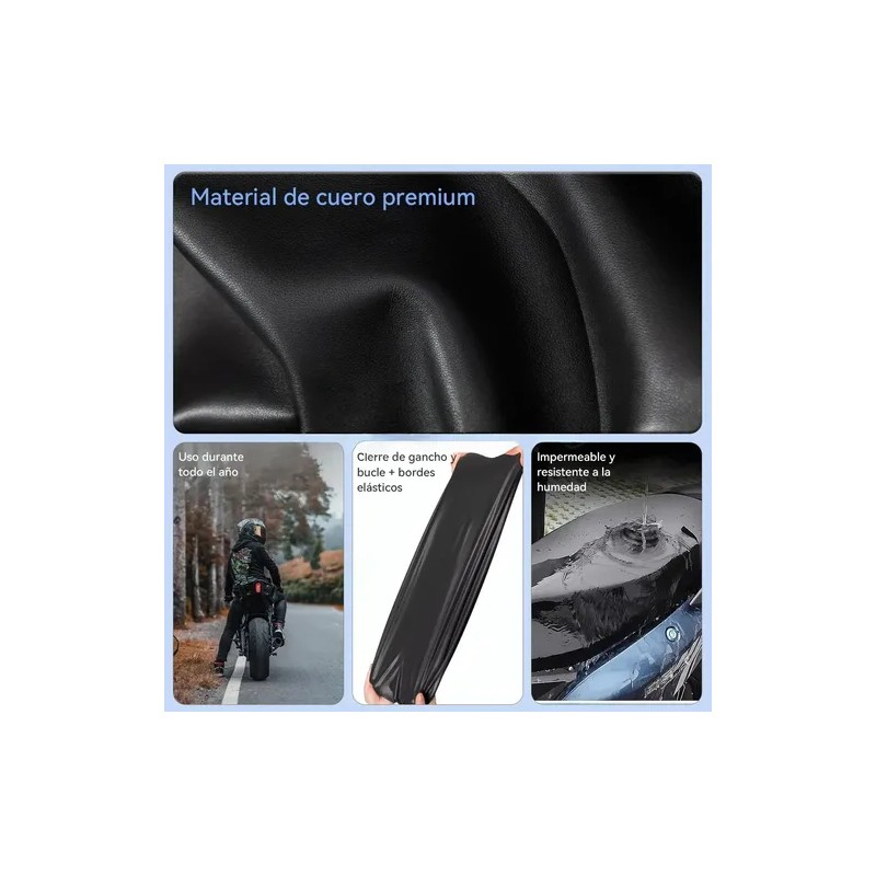 Funda De Asiento Impermeable Con Protección Solar Para Moto