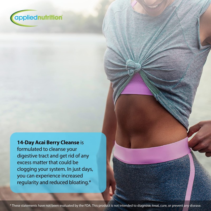 Applied Nutrition 14-Day Acai Berry Cleanse Tablets 56 ct, Pack