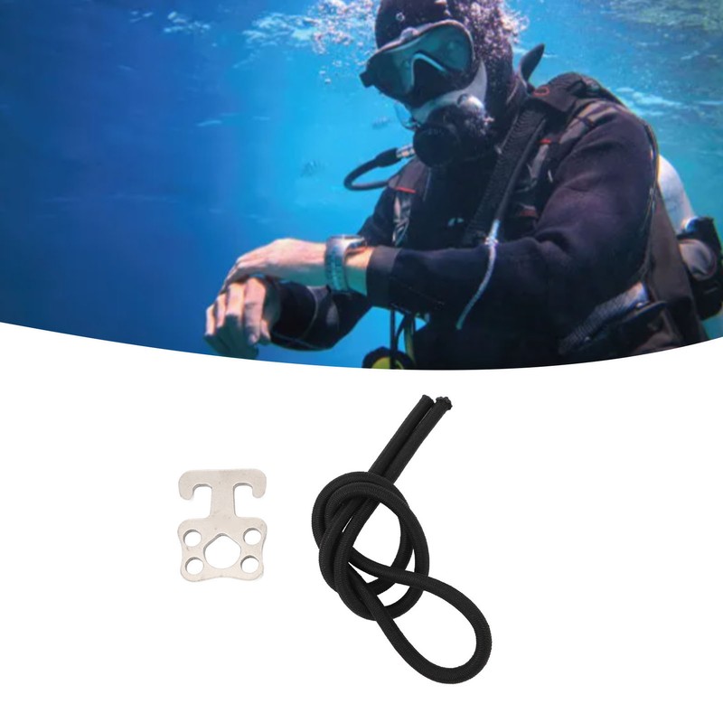 Sidemount Diving Plate Hook 316 Stainless Steel Multifunctional Scuba Diving