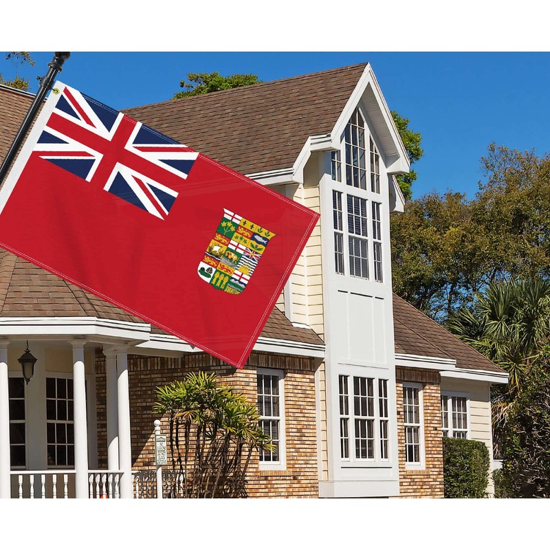 3×5 FT Former Canada Red Ensign Flag(1907-1921), Large 100D Old