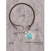 joymiao Chunky Necklace for Women Bohemian Long Leather Rope Necklace