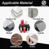 FOCSTOL Diamond Core Drill Bit Set - 5pcs (25/35mm+20mm Drilling