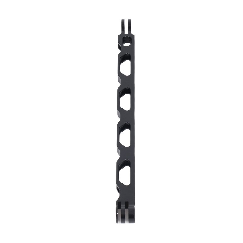 Helmet Extension Arm Black 250MM Aluminum Alloy Hollow Action Camera
