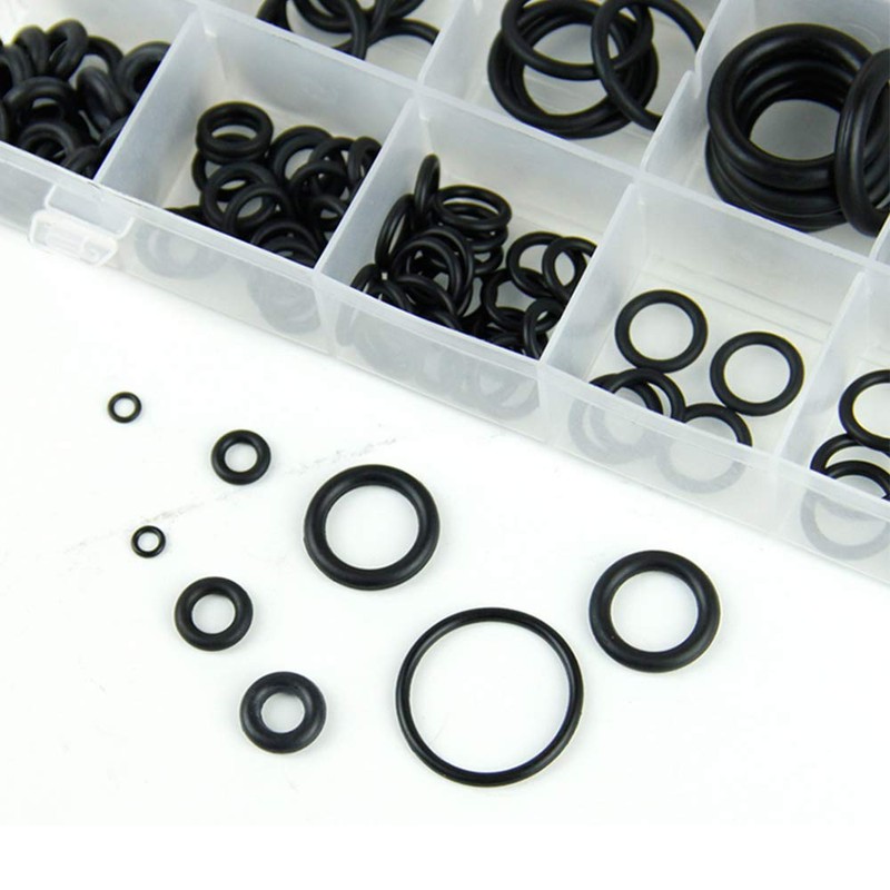 225 Pcs O-Ring O-Ring Set, General Purpose, Gasoline, Oil-Resistant, Heat