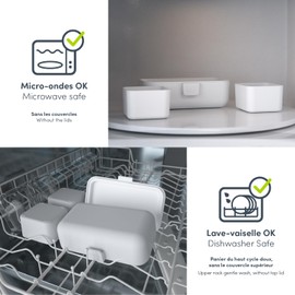 monbento - Unicorn children's lunch box with divider - Bento box kids with compartments - individually designed - snack box