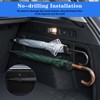 Ymapinc 2PCS Car Umbrella Hook, No Drilling Umbrella Holder for