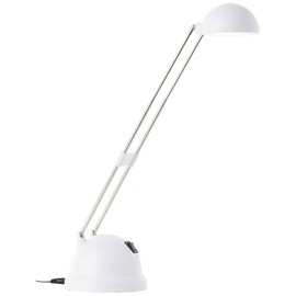 Brilliant Brilliant Katrina LED table lamp height adjustable swiveling white Office 600 lumens, 7.26 W, LED integrated, 40 x 11.5 x 44 cm