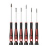 BONDHUS Precision Grip™ Precision Screwdriver Set, Set of 6 [1.5x60,