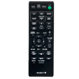 Beyution RM-AMU171 Replaced Remote Control Fit for Sony Hi-Fi Stereo Audio System CMT-BT60 CMT-SBT100 CMT-BT60B CMT-BT80W HCD-SBT100 HCD-SBT300W CMT-SBT100B CMT-SBT300W CMT-SBT300WB