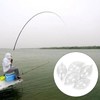 Gllehkt 5Pcs FishingsCastings Bobbers Float Fishing Clear Float Plastics Oval