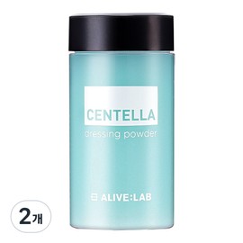 Alive Lab Centella Dressing Powder, 2 units, 8ml / 얼라이브랩 센텔라 드레싱파우더, 2개, 8ml