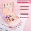 Kit para hacer pulseras con dijes para niñas, 66 piezas