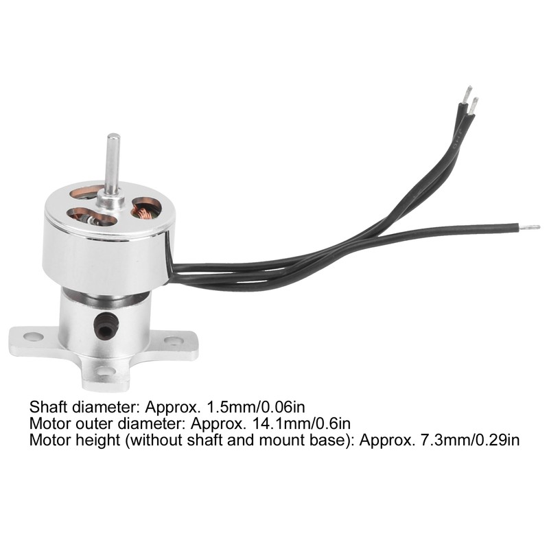 Brushless Abversion 1400 Motor for KT Board Foam Fixedwing Aircraft
