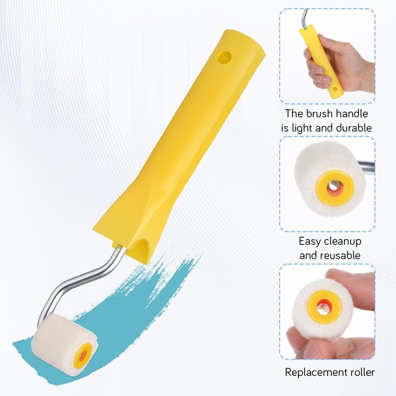 4/5 inch Mini Paint Rollers for Touch up Trim Edge