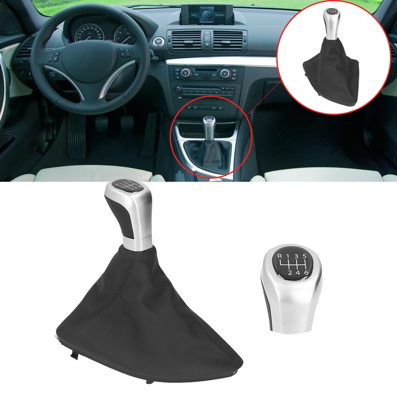 6 Speed Gear Shift Knob Gaitor Boot Car Adaptations Replacement