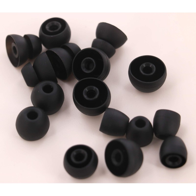 IiEXCEL 8 Pairs Replacement Compatible with Beats Flex Earbuds Eartips,