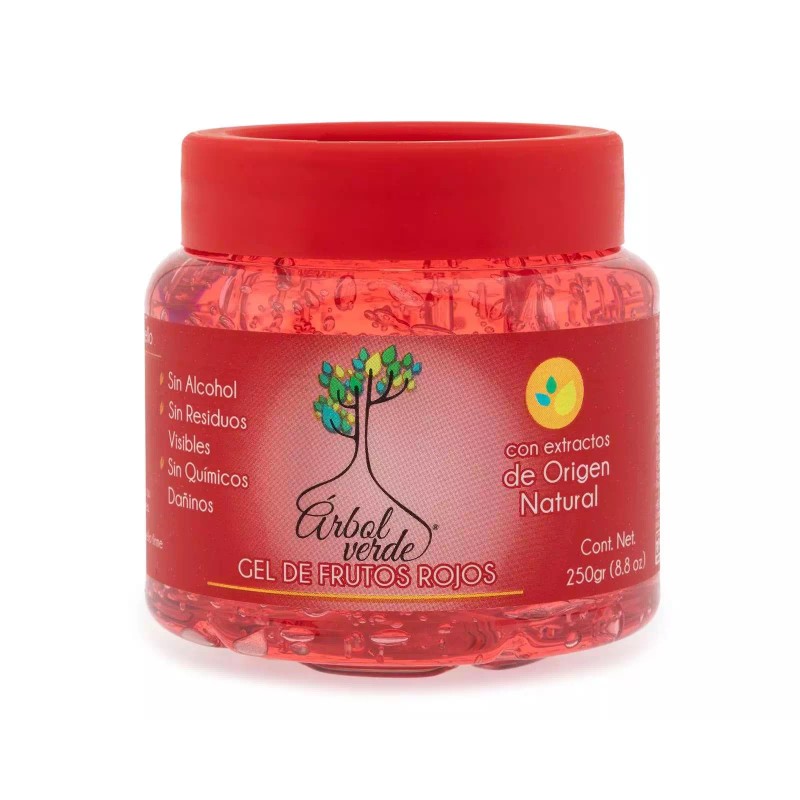 Arbol Verde Gel de Frutos Rojos 250g