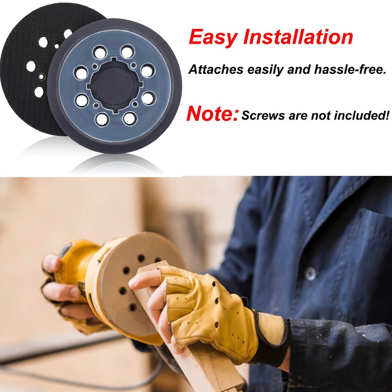 4 Pack Sander Pad for Dewalt, 5 inch 8 Hole