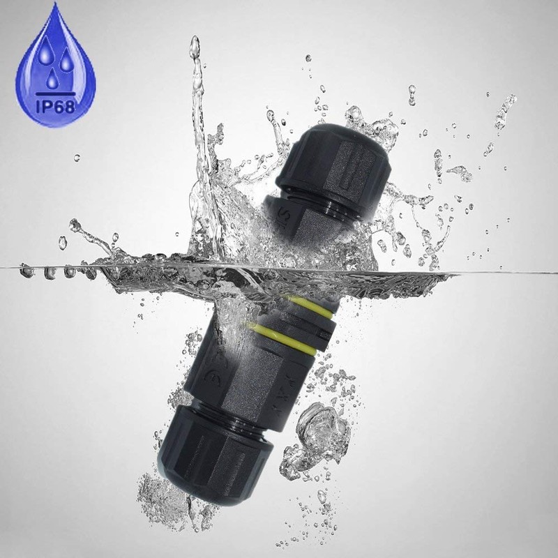 ILSSLI Junction Box Outdoor Waterproof IP68 Electrical Cable Connector 2