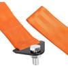 MACHSWON 2pcs Orange GM Bumper Tow Hook Trailer Belt Straps