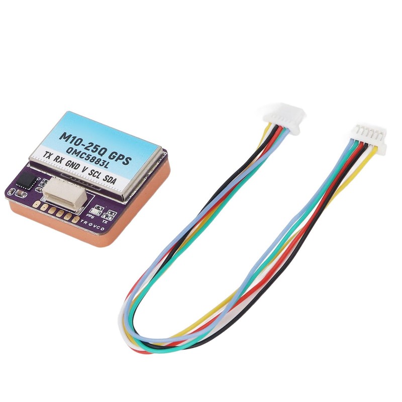 M10-25Q GPS Module with QMC5883L Compass, Low Power Consumption, Compact