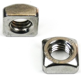 DAUMLINK® Square nut DIN 557, material stainless steel V2A (pack of 25) (as UNI 5597) lock very well and are suitable for connecting your screws or bolts with wooden elements (M8)