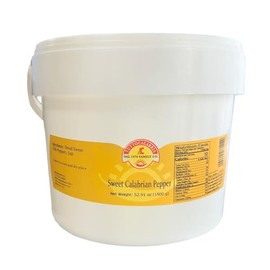 TUTTOCALABRIA Chili Powder, Calabrian Sweet/Mild Chili Pepper Powder, Bulk Tub, 52.91 oz (1500 g) All Natural, Non-GMO, Product of Italy