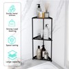XEENEW Standing Shower Caddy Corner, 3 Tier Stainless Steel Shower