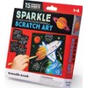 Crocodile Creek - Galaxy Themed Scratch Art for Kids Ages