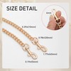 OAikor Iron Flat Antique Bag Chain Strap for Replacement Purse