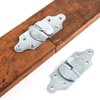 Red Hound Auto Qty 4 Straight Brackets Wood Sides Stake