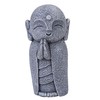 SUMMIT COLLECTION Small Smiling Jizo Monk with Clasped Hands