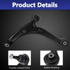 HAWK BROTHER Control Arm, Replacement For Front Lower Control Arm