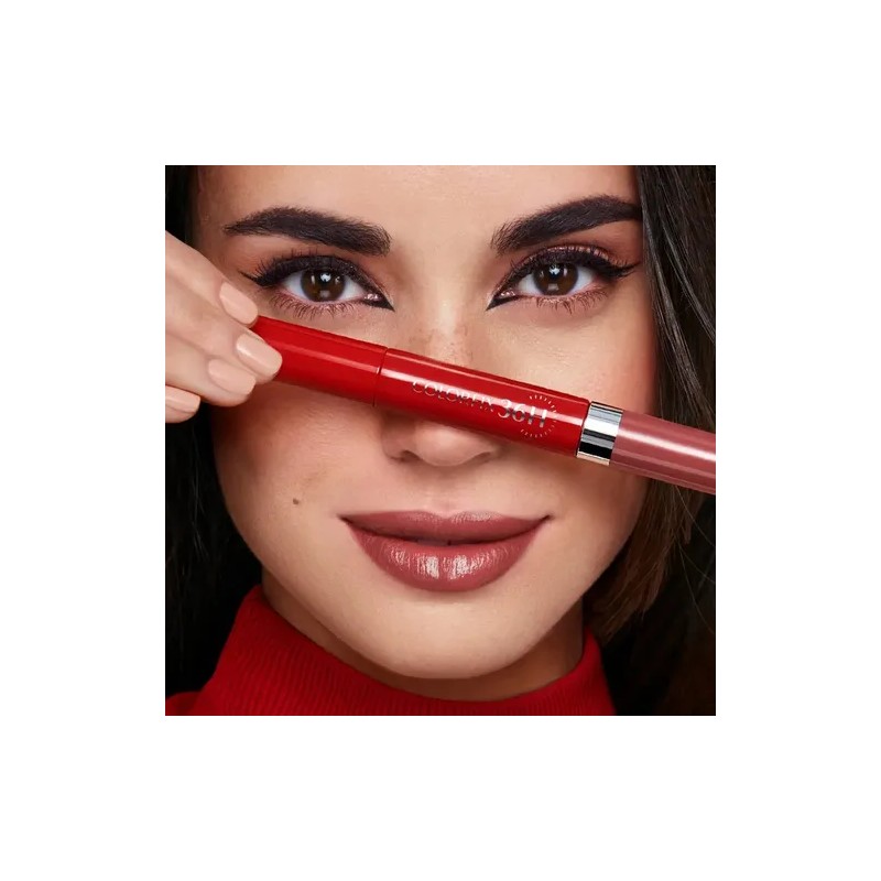 Labial Colorfix Duo Tattoo Esika Larga Duración E Indeleble