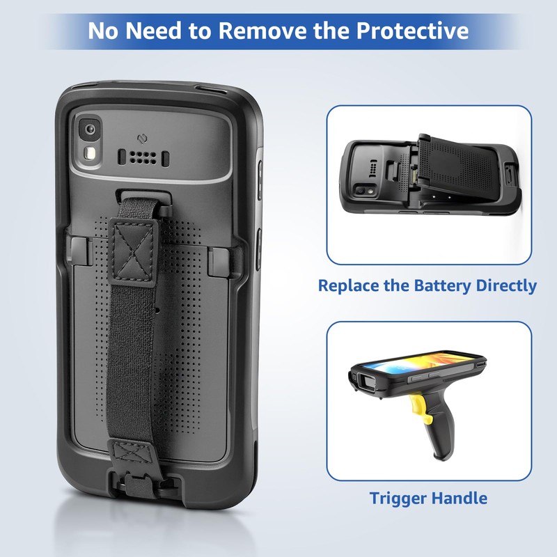 Rugged Case for TC22,Protective Bumper Case Cover Rugged Boot for