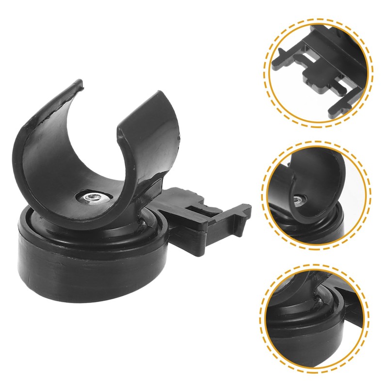 COHEALI Head Light Hard Hat Clip Flashlight Holder for Safety