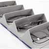 CHENKEE Sunglasses Storage Box, 6 Compartments, Foldable Glasses, Display Box,