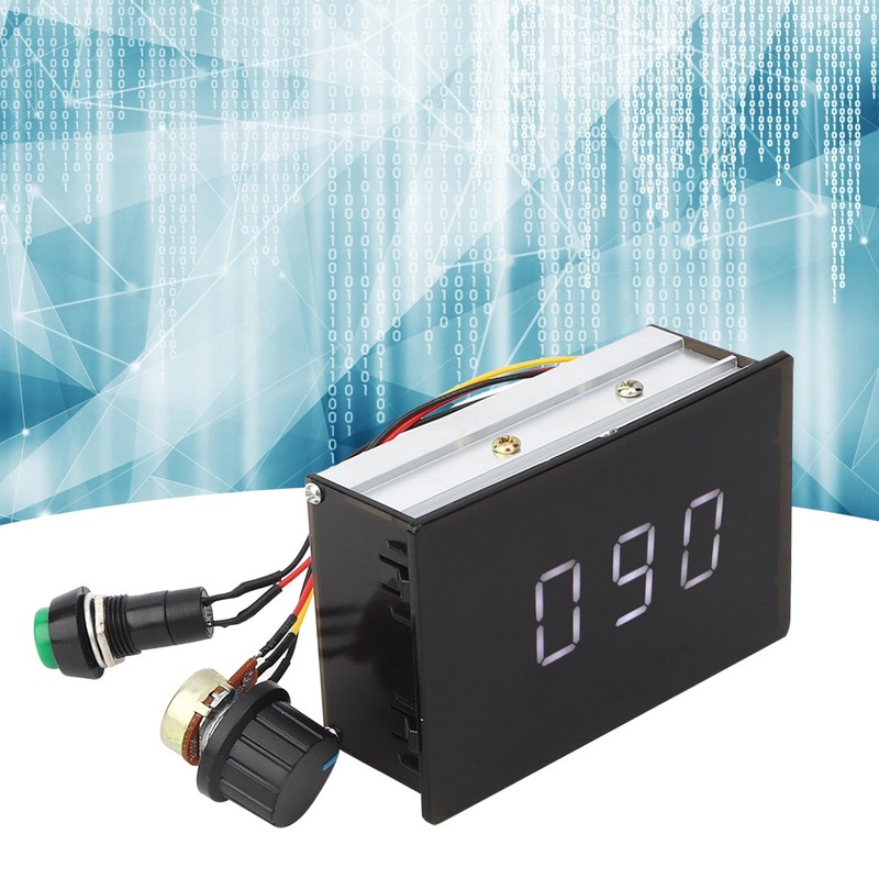 30A DC Motor Speed Governor 6V 12V 24V 48V Digital