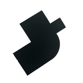 CHOISIE1 Line Me Up Barber Fill In Design Card (Large -1 Finger Tab), Black