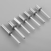 BNUOK 110pcs 3/16" x1" Aluminum Blind Rivets, 4.8 x 25mm