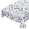 Anro Washable Oilcloth, Wax Tablecloth, Marble Grey