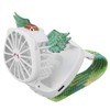 Mini Watch Fan Angel Wing Design USB Charging Wireless Braided
