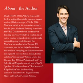 The Introvert’s Edge to Networking: Work the Room. Leverage Social Media. Develop Powerful Connections