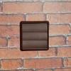 Kair Brown Gravity Grille 155mm External Dimension with 100mm -