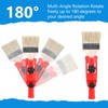 Multi Angle Paint Brush Extender Extension Pole Attachments, Extendable Paint