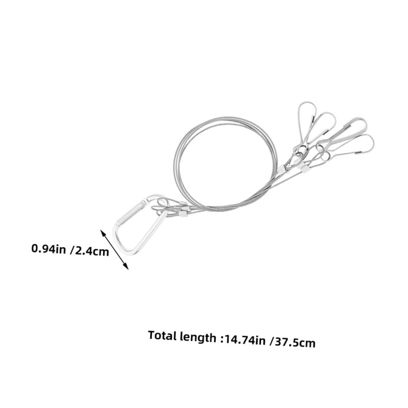 Outanaya 4pcs Rope Hanger for Grow Lights and Hanging Planters