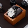 Oirlv SM04802 Watch Case, Wooden, Luxury, Stylish, For Single Display,
