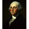 George Washington Portrait Founding Father America 3 Inch Sticker Laptop