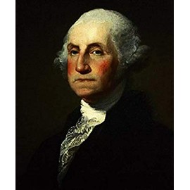 George Washington Portrait Founding Father America 3 Inch Sticker Laptop Decal