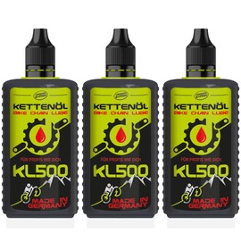 Original SYPRIN Bicycle Chain Oil - Ultimate Lubrication & Protection in All Weather Conditions, Suitable for Mountain Bike, E-Bike & Road Bike - Bicycle Chain Oil Made in Germany - 3 x 100 ml